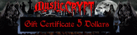 MysticCrypt.com Gift Certificate $5.00 MysticCrypt.com Gift Certificate $5.00